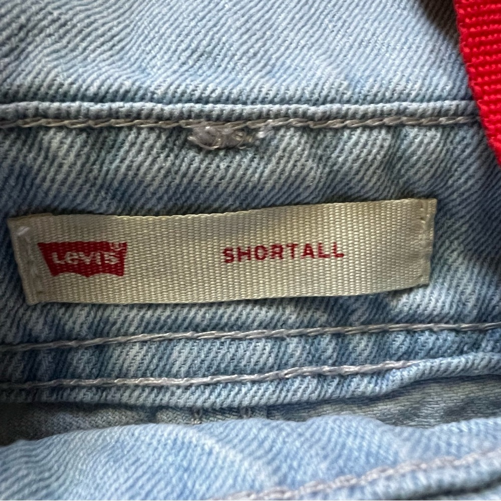 LEVI'S Girls Shortall Rainbow Adjustable Strap - Picture 2 of 8